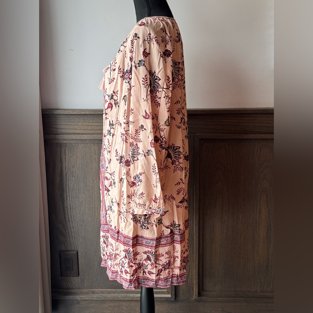 Lucky Brand Shift Dress with Tassels size L - Picture 4 of 9